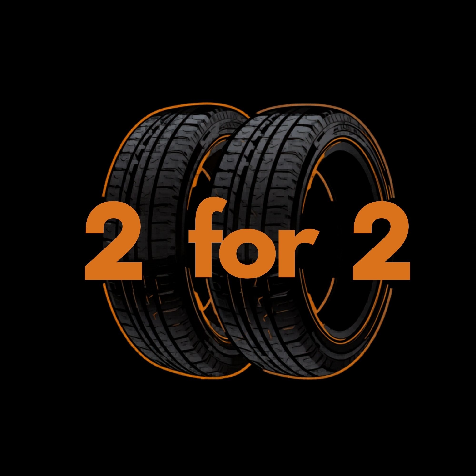 2For2Tires logo